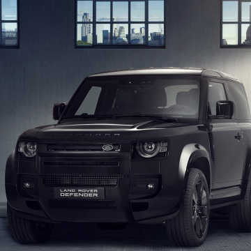 Land Rover Defender 90 Edition 53, 2025, Black cars, 5K, 8K