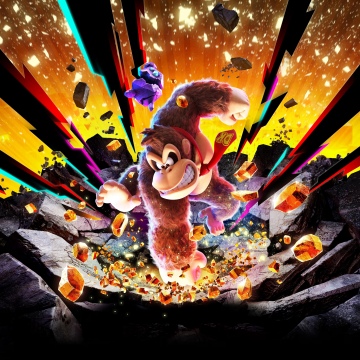 Donkey Kong Bananza, Key Art, 2025 Games, Nintendo Switch, 5K