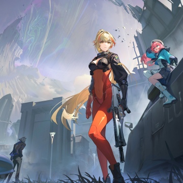 Fate Trigger: The Novita, Blue Poison, 8K, 5K, Video Game, 2025 Games, Anime girl, Anime game
