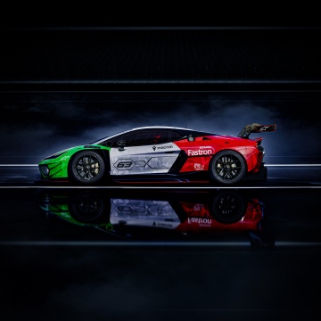 Lamborghini Temerario GT3, Dark background 5K
