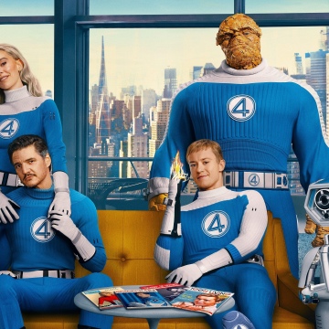 The Fantastic Four: First Steps, Character poster, 2025 Movies, Mister Fantastic, Invisible Woman, Human Torch