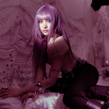Liz Accendio, IVE (K-pop), Purple hair, Liz (IVE)
