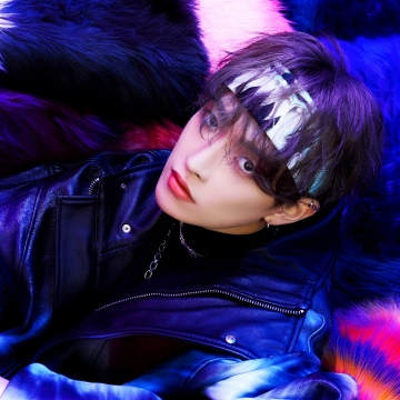 Hongjoong, ATEEZ, Vibrant, Neon, K-pop idol