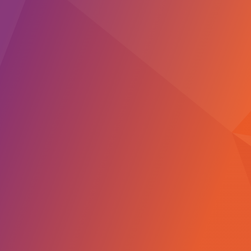 Ubuntu 17.04 (Zesty Zapus), Stock, Gradient Abstract, Polygonal, Orange abstract, ubuntu