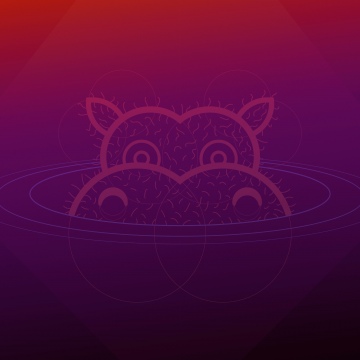Ubuntu 21.04 (Hirsute Hippo), Stock, Abstract background, Gradient Abstract, ubuntu