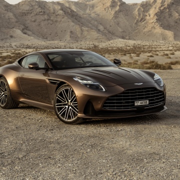 Aston Martin DB12, Desert, 8K, Sports cars, 5K