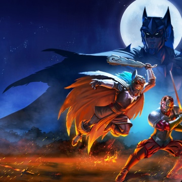 Aztec Batman: Clash of Empires, Key Art, Animated series, DC Comics