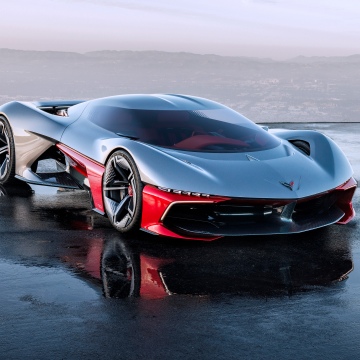 Chevrolet California Corvette Concept, 2025, 5K, 8K, Hypercars