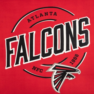 Atlanta Falcons, NFL team, Logo, Red background, American football team