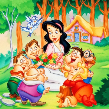 Snow White and the Seven Dwarfs, Cartoon, Disney movies