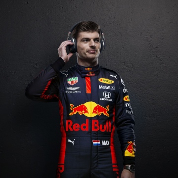 Max Verstappen, Dark background, Formula One, Racing driver, 5K, 8K, Red Bull Racing