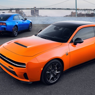 Dodge Charger Daytona Scat Pack, Electric cars, Muscle cars, 2026, 5K