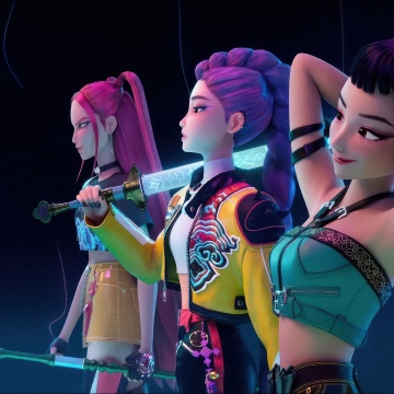 Huntrix, Girl group, KPop Demon Hunters, Rumi (Huntrix), Mira (Huntrix), Zoey (Huntrix)