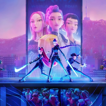 KPop Demon Hunters, 2025, Huntrix, Rumi (Huntrix), Mira (Huntrix), Zoey (Huntrix), 2025 Movies, Animation movies