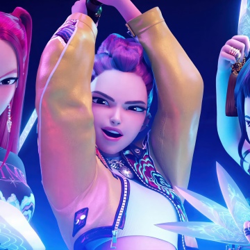 HUNTR/X, How It’s Done, 5K, KPop Demon Hunters, Rumi (Huntrix), Mira (Huntrix), Zoey (Huntrix)