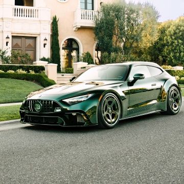 Brabus Rocket GTS Mean Green, 2025, Mercedes-AMG GT, 5K