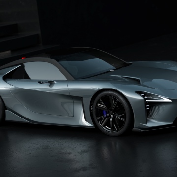 Lexus Sport Concept, 2025, Electric supercar, Dark background