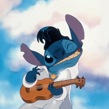 Stitch, Ukulele, 5K, Disney, Guitar