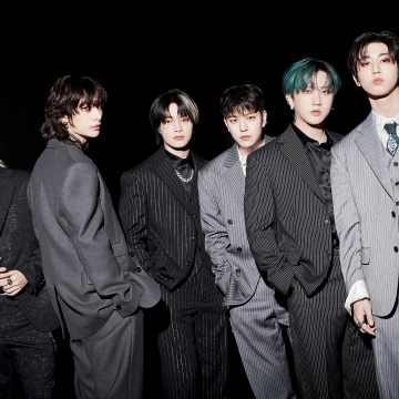 Stray Kids 2025, Black background, 5K
