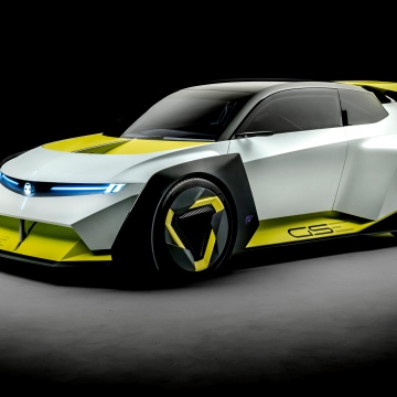 Vauxhall Corsa GSE Vision Gran Turismo, 2025, Concept cars, Dark background, 5K, 8K