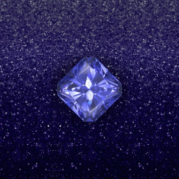 Diamond, Blue aesthetic, Blue abstract, Gemstone, Shiny, Blue background, Honor Magic V Flip 2, Stock, 5K