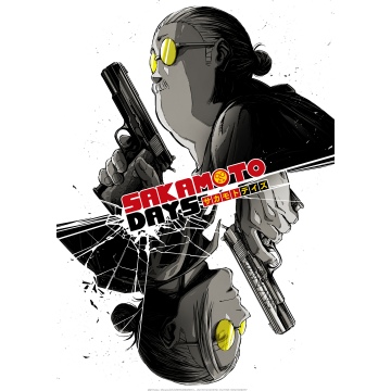 Taro Sakamoto, Poster, 5K, Sakamoto Days, White background