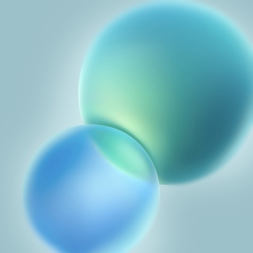 Blue abstract, Gradient shapes, Blurred, Honor Magic V Flip 2, Stock