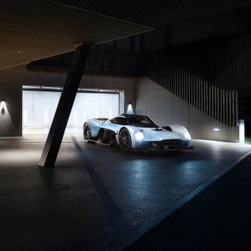 Aston Martin Valkyrie, Hybrid sports car, 8K, 5K, Futuristic