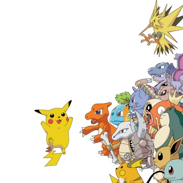 Pokemon, Character poster, Pikachu, 5K, Cartoon