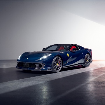 Ferrari 812 Competizione A, Convertible, Modern design, Supercars