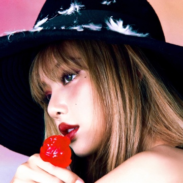 Lisa, Lipstick, Portrait, Marie Claire Korea