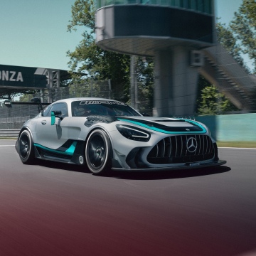 Mercedes-AMG GT2 Edition W16, 5K, Race track, Race cars