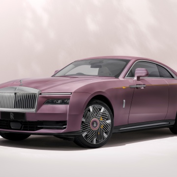 Rolls-Royce Spectre, Primavera Blossom, 8K, 5K