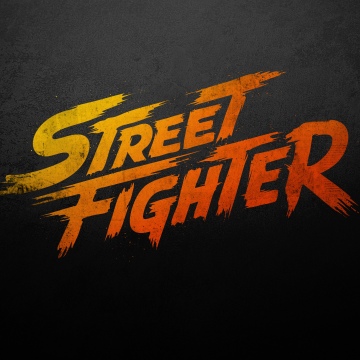 Street Fighter, Logo, 2026 Movies, Dark background, 5K, 8K