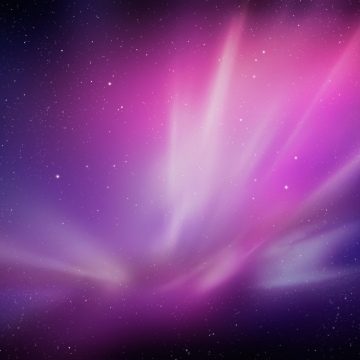 OS X Snow Leopard, Pink aesthetic, Aurora sky, Mac OS X, Stock, 5K