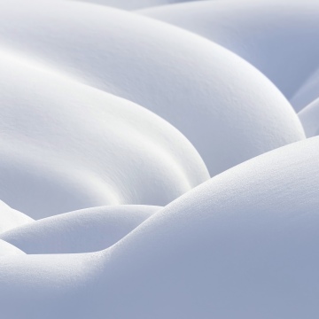 OS X Mountain Lion, Snow, White aesthetic, 5K