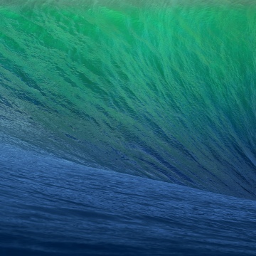 OS X Mavericks, Ocean Waves, Stock, 5K, Mac OS X