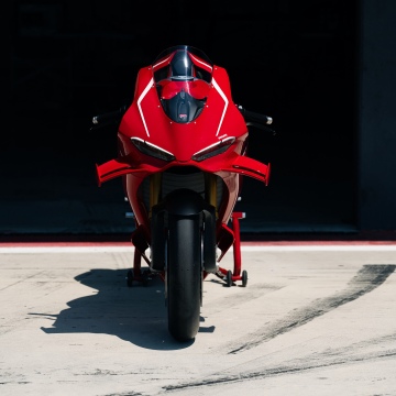 2026, Ducati Panigale V4 R, 5K, Sports bikes, Red bikes