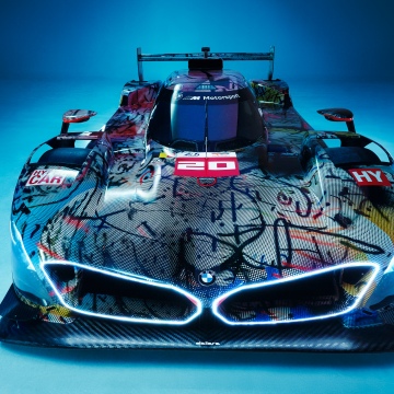BMW Art Car, Julie Mehretu, 5K, 8K