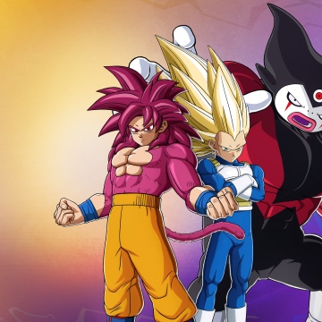 Dragon Ball Sparking Zero, Dragon Ball DAIMA, Super Saiyan Goku, Super Saiyan Vegeta, Gomah