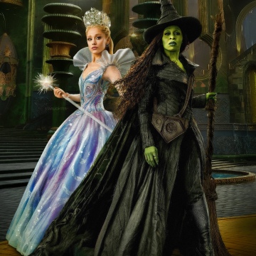 Glinda, Elphaba Thropp, Cynthia Erivo, Ariana Grande, Wicked: For Good, Movie poster, 2025 Movies