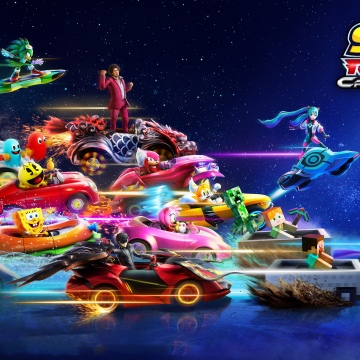 Sonic Racing: CrossWorlds, 2025 Games, Nintendo Switch, PlayStation 5, PlayStation 4, Xbox One, Xbox Series X and Series S, PC Games