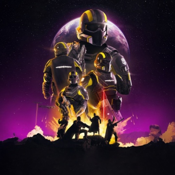 Helldivers 2, 2025 Games, Game poster, 5K