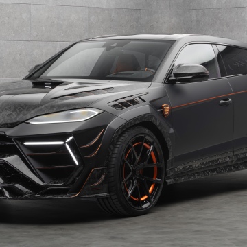 Mansory Venatus, Lamborghini Urus SE, 5K, 8K, Grey background