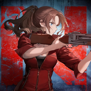 Goddess of Victory: Nikke, Claire Redfield, Resident Evil, 5K, Anime girl
