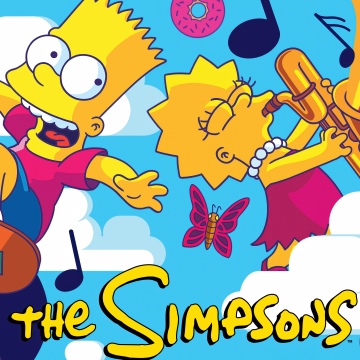 The Simpsons, Bart Simpson, Lisa Simpson, 5K