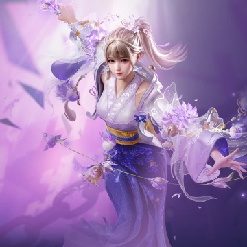 Zai Ji, Naraka: Bladepoint, Purple aesthetic