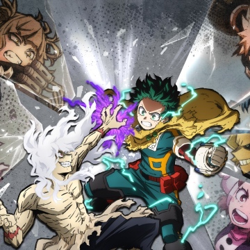 Izuku Midoriya, Tomura Shigaraki, My Hero Academia: All's Justice, Key Art, 2026 Games