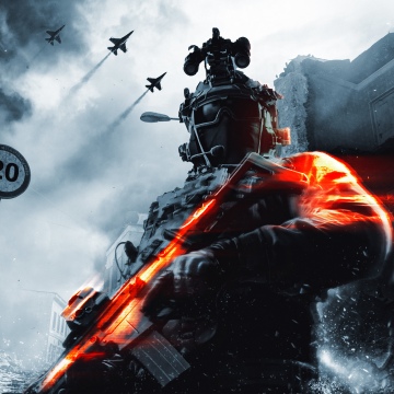 Battlefield, Tactical gear, Soldier, Game Art