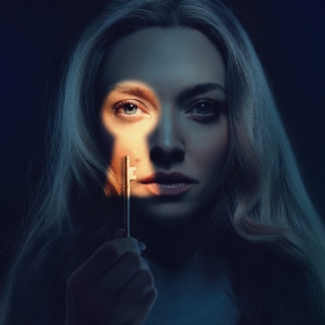 Amanda Seyfried, The Housemaid, 2025 Movies, Dark background, 5K